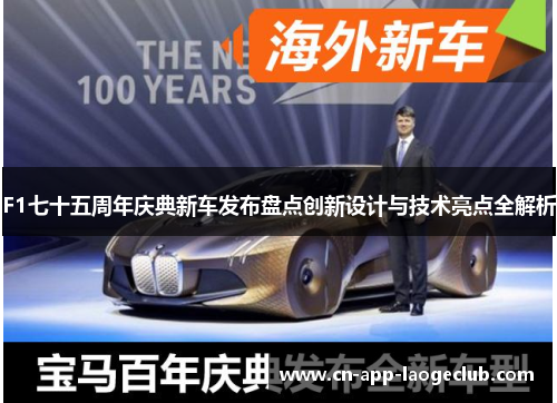 F1七十五周年庆典新车发布盘点创新设计与技术亮点全解析